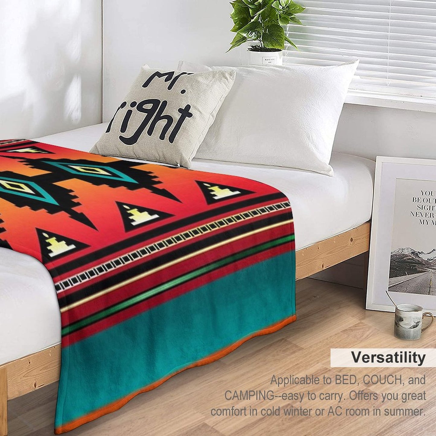Canyon Navajo Throw Blanket