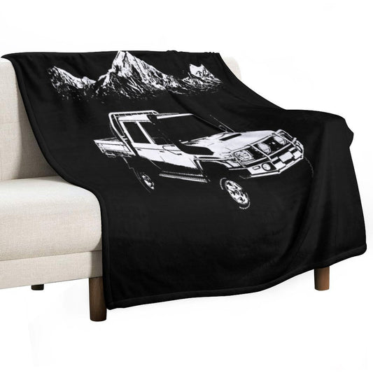 79 Series Toyota Cruiser Throw Blanket
