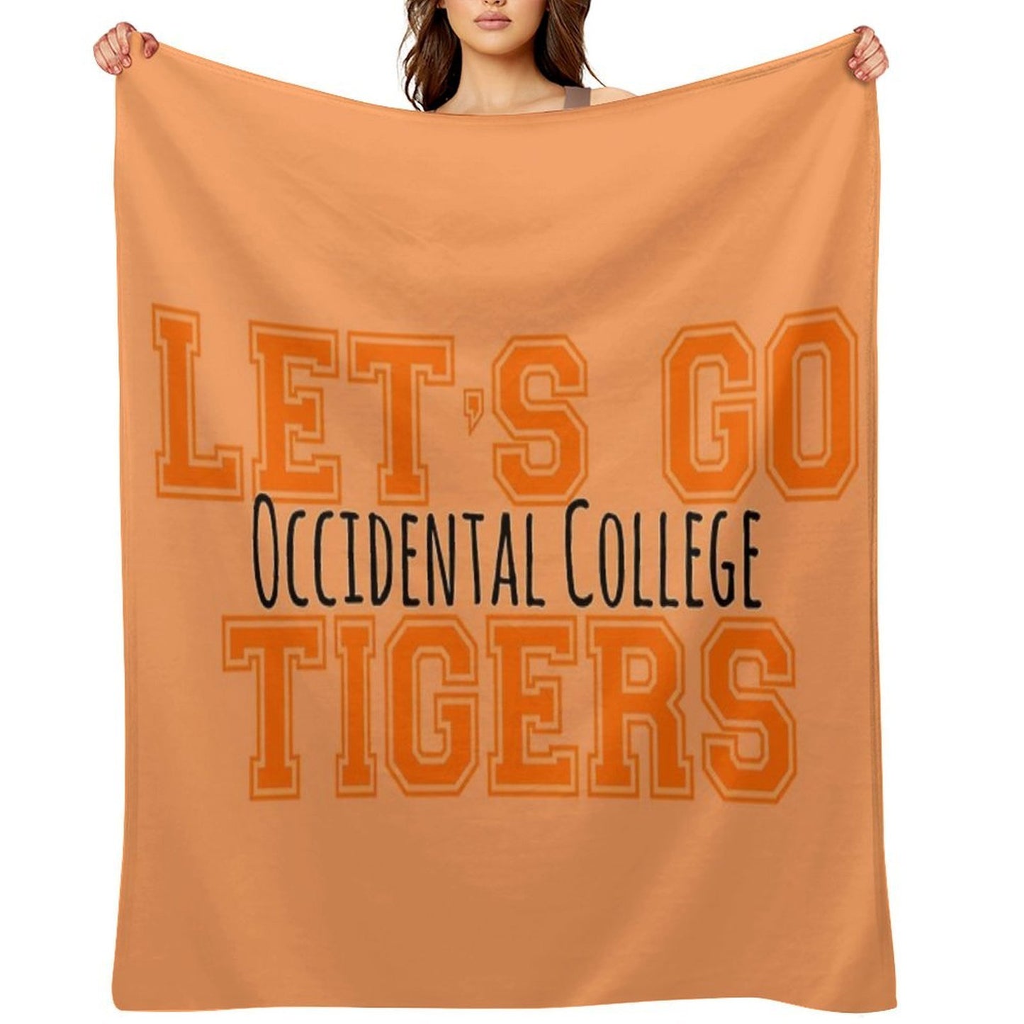 Occidental College Throw Blanket