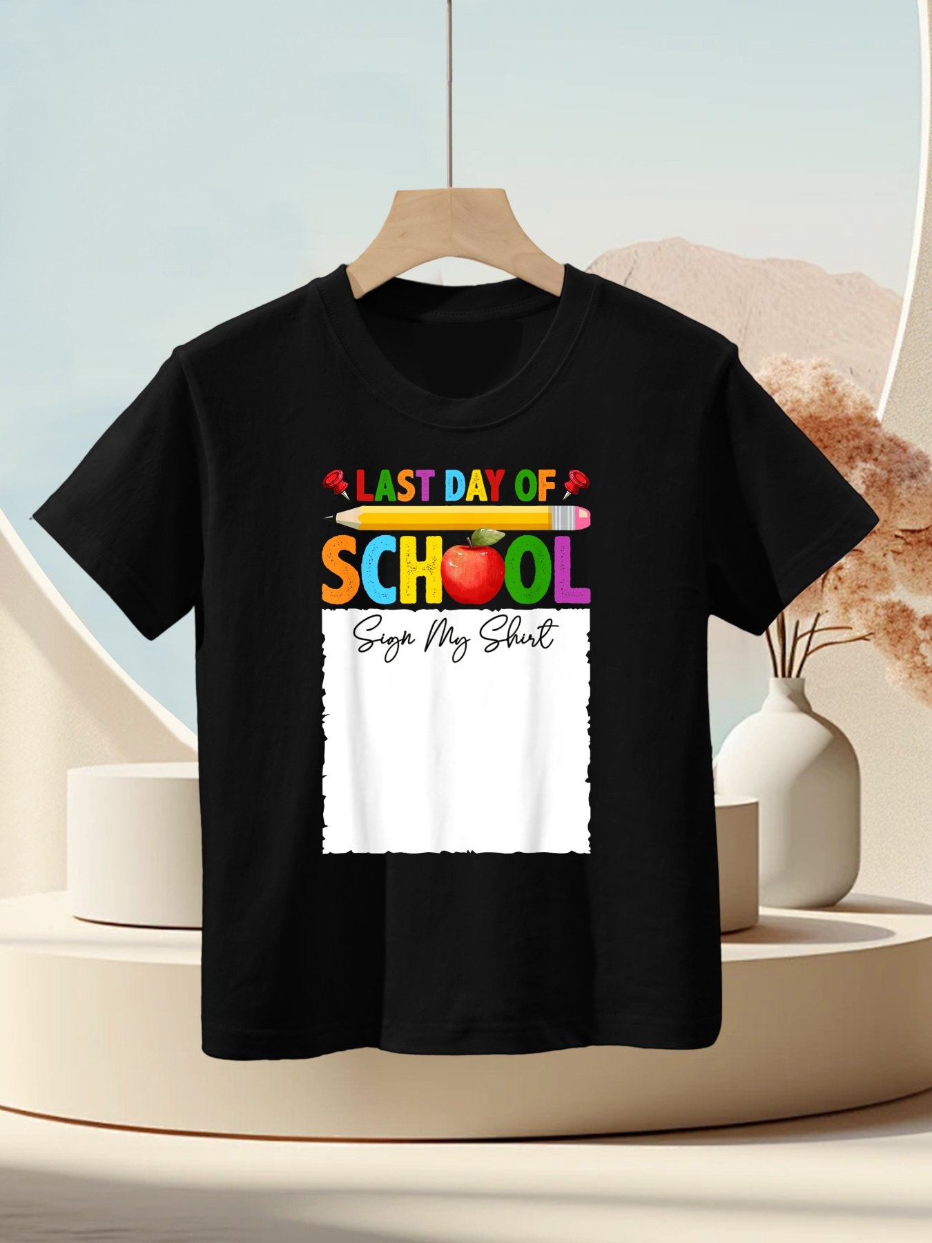 Funny Last Day Of School Sign My Autograph Graduation Kids T-Shirt