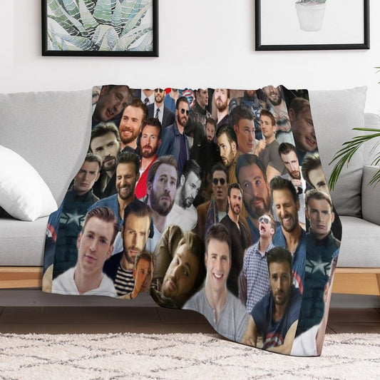 Chris Evans Throw Blanket