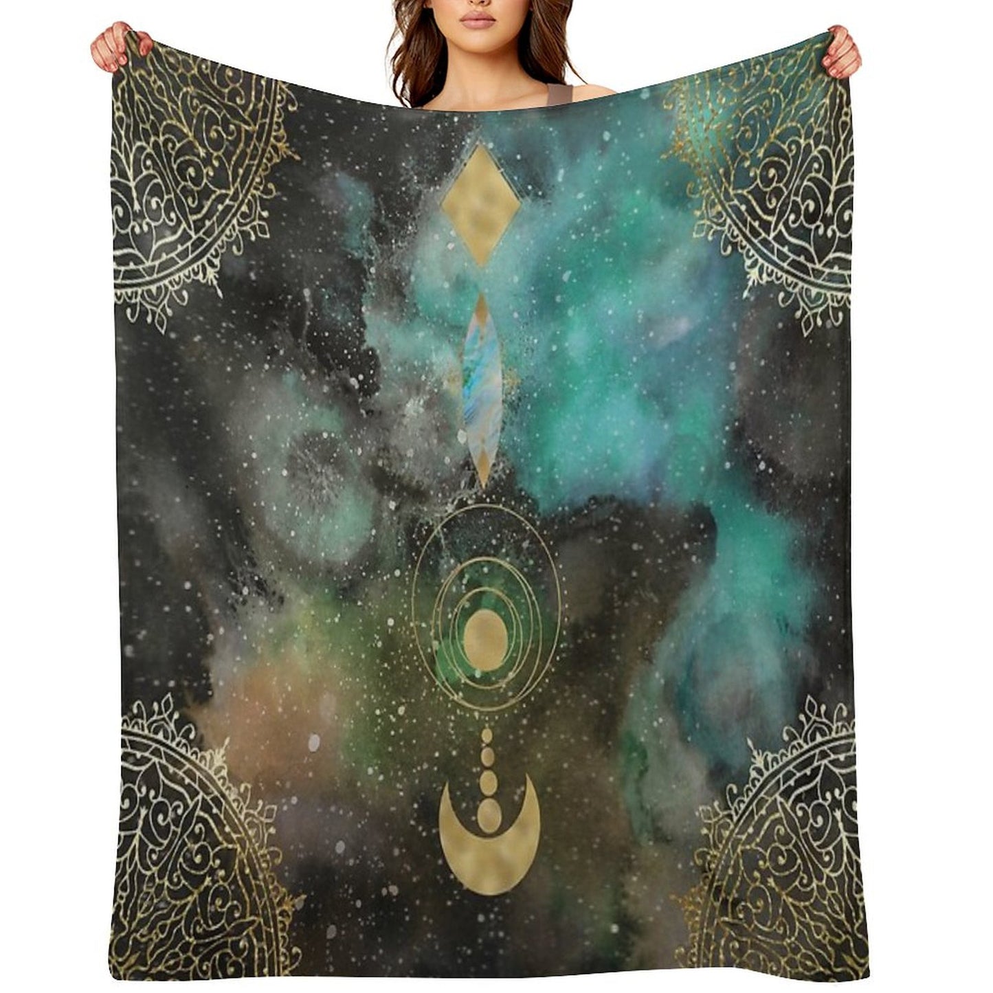 Magick Universe Throw Blanket