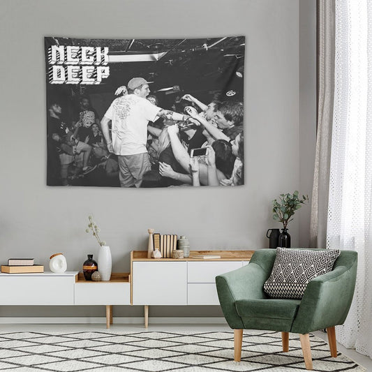 Neck Deep Live Tapestry
