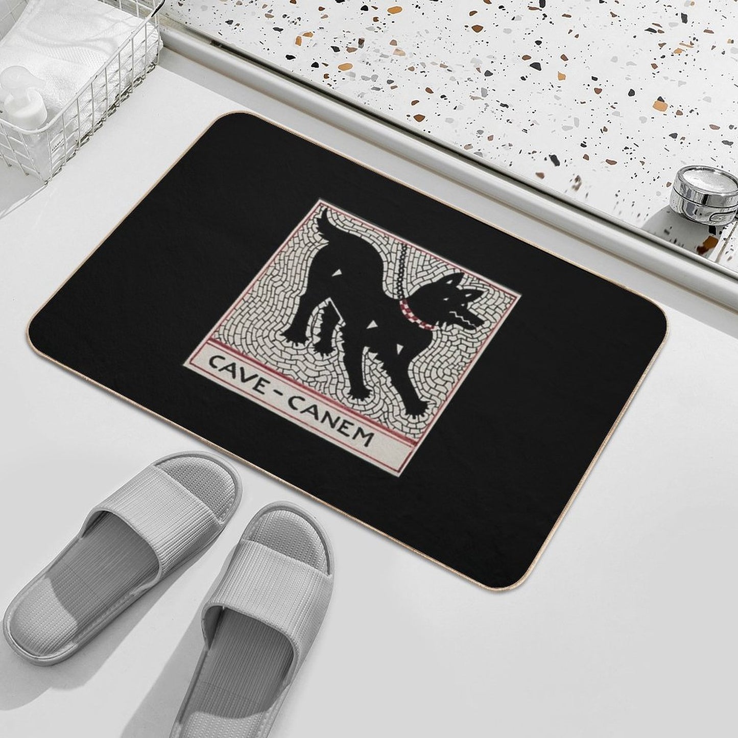 Cave Canem Bath Mat