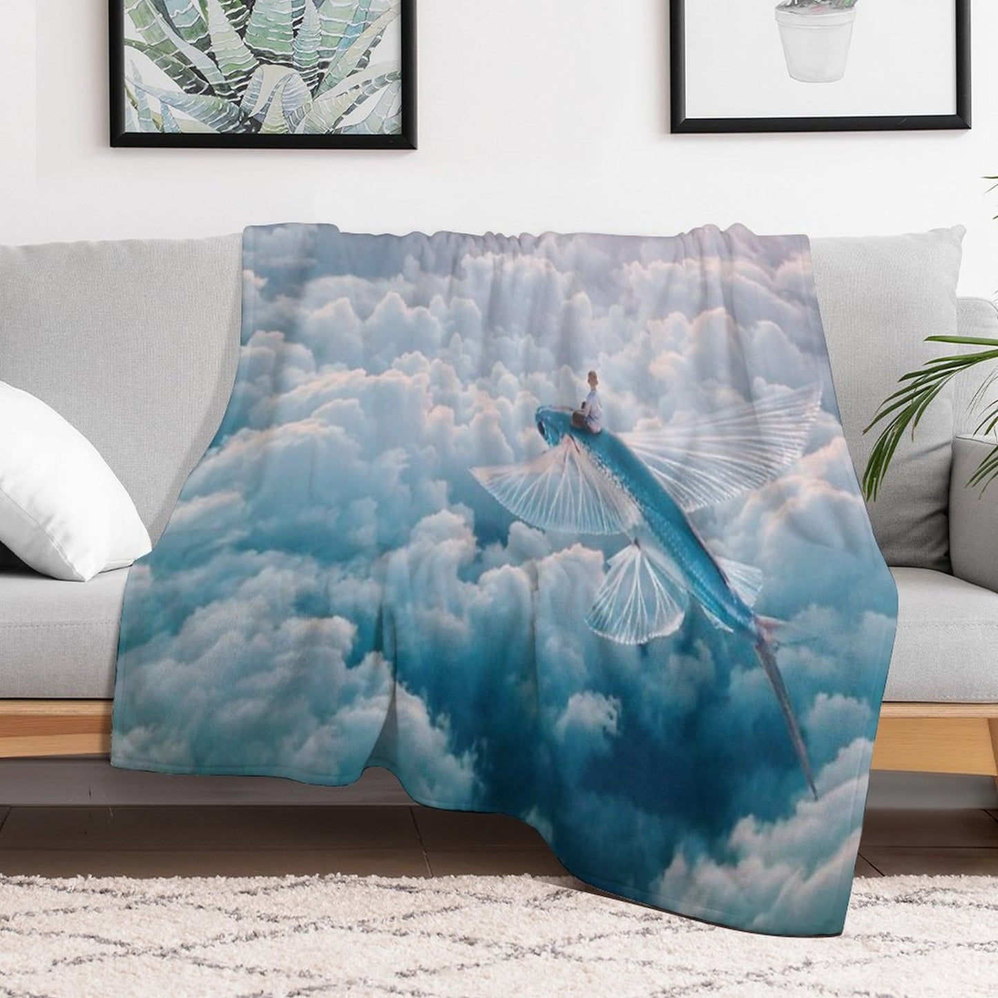 Plane Throw Blanket
