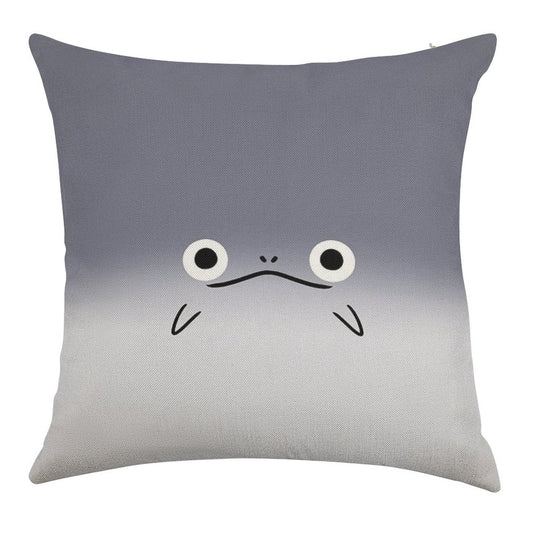 Namazu FFXIV Linen Throw Pillow Cover
