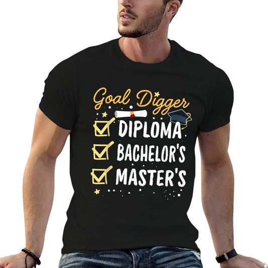 Masters Graduation Goal Digger Mastered It Class of 2024 T-Shirt