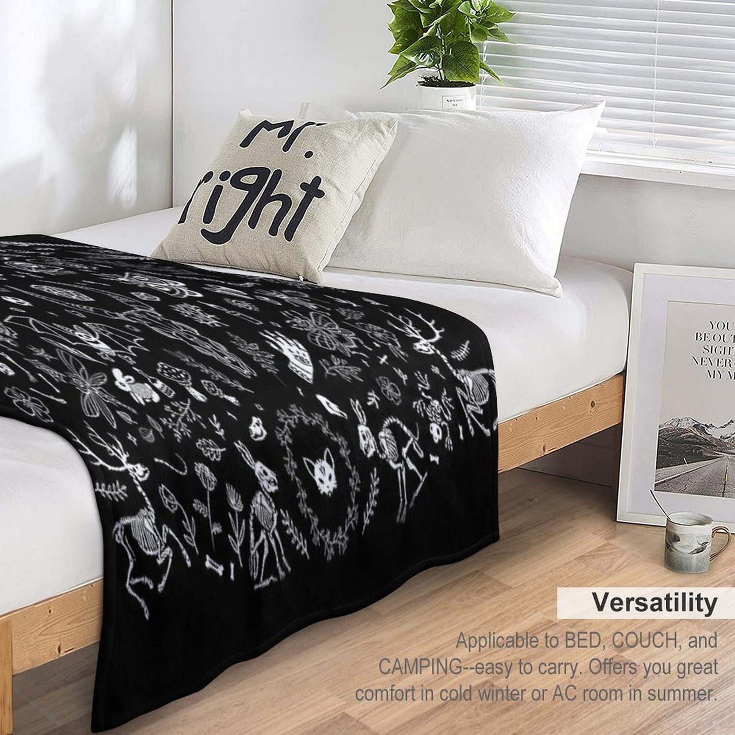 Gothic Tapestry Throw Blanket