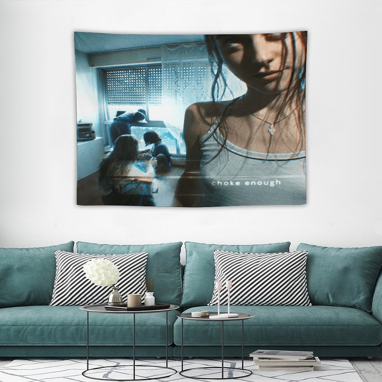 Choke Enough Tapestry