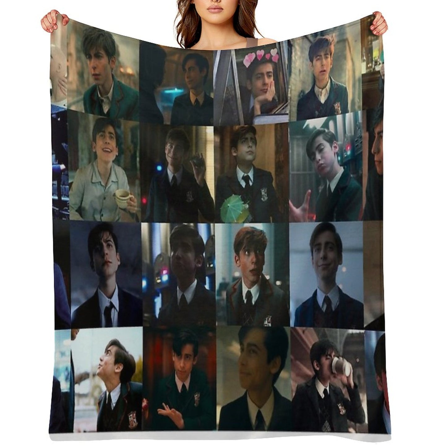 Five Hargreeves Mod Mood Throw Blanket