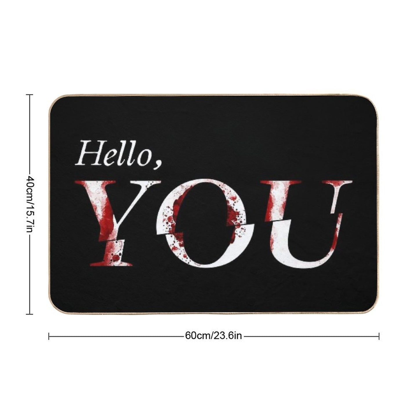 Hello, You Bath Mat