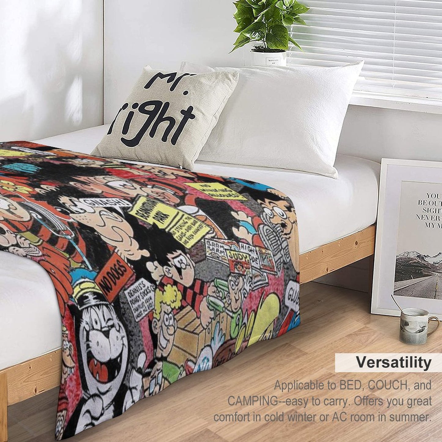 Beano 2 Throw Blanket