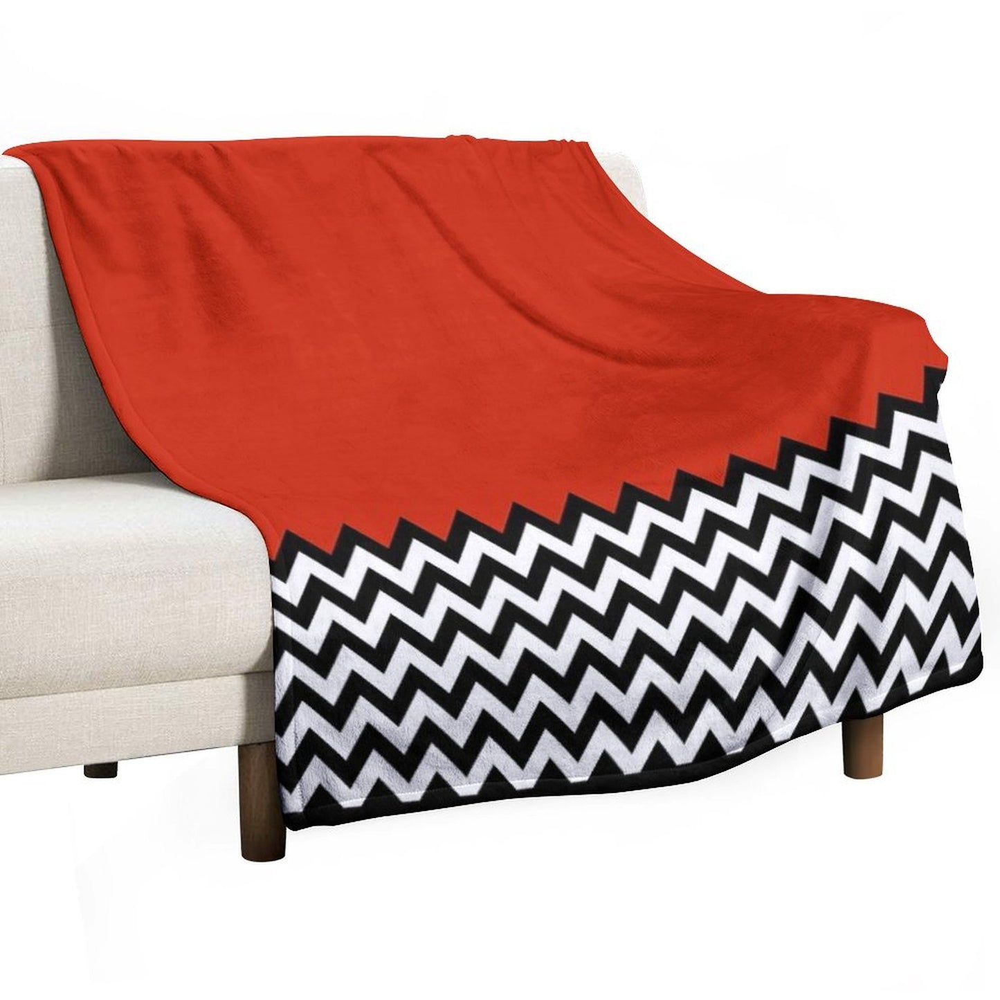 Black Lodge (Twin Peaks) Inspired Graphic Throw Blanket
