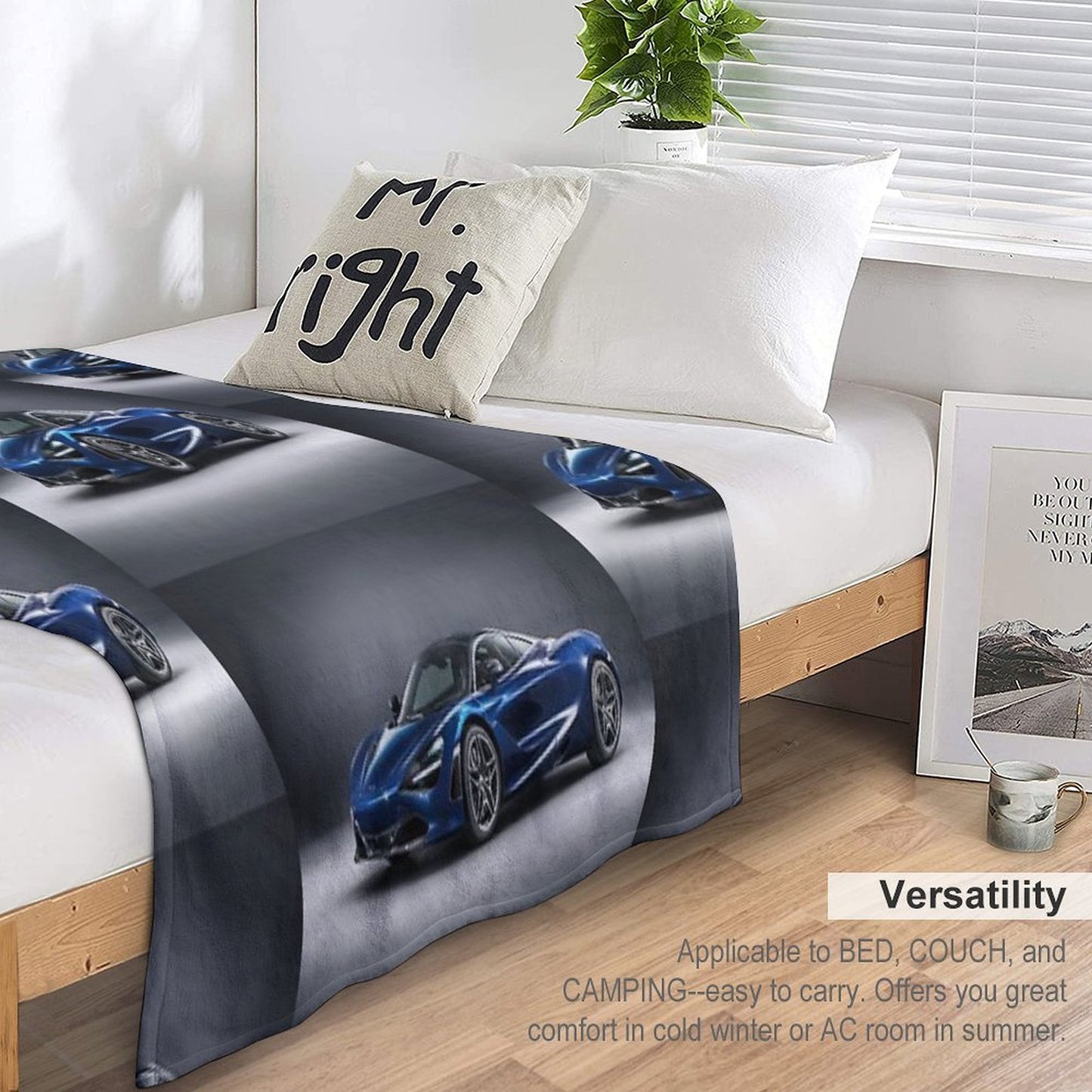 McLaren 720s Throw Blanket