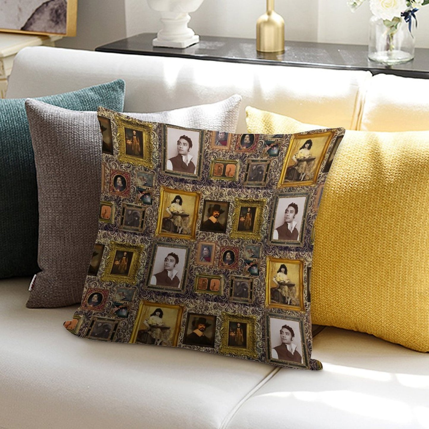 What We Do in The Shadows Gallery Soft Home Decor Throw Pillow