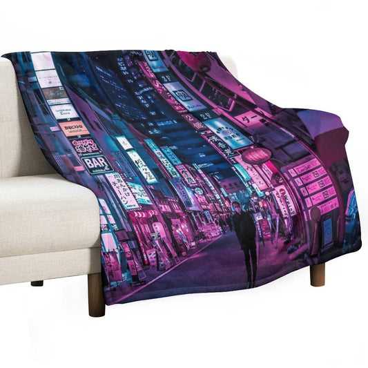 Stranger In The Night Throw Blanket