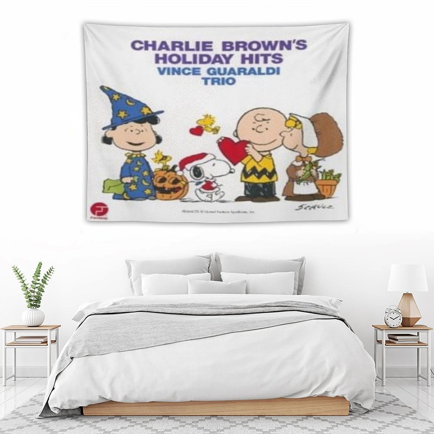 Charlie Brown’s Holiday Hits Tapestry