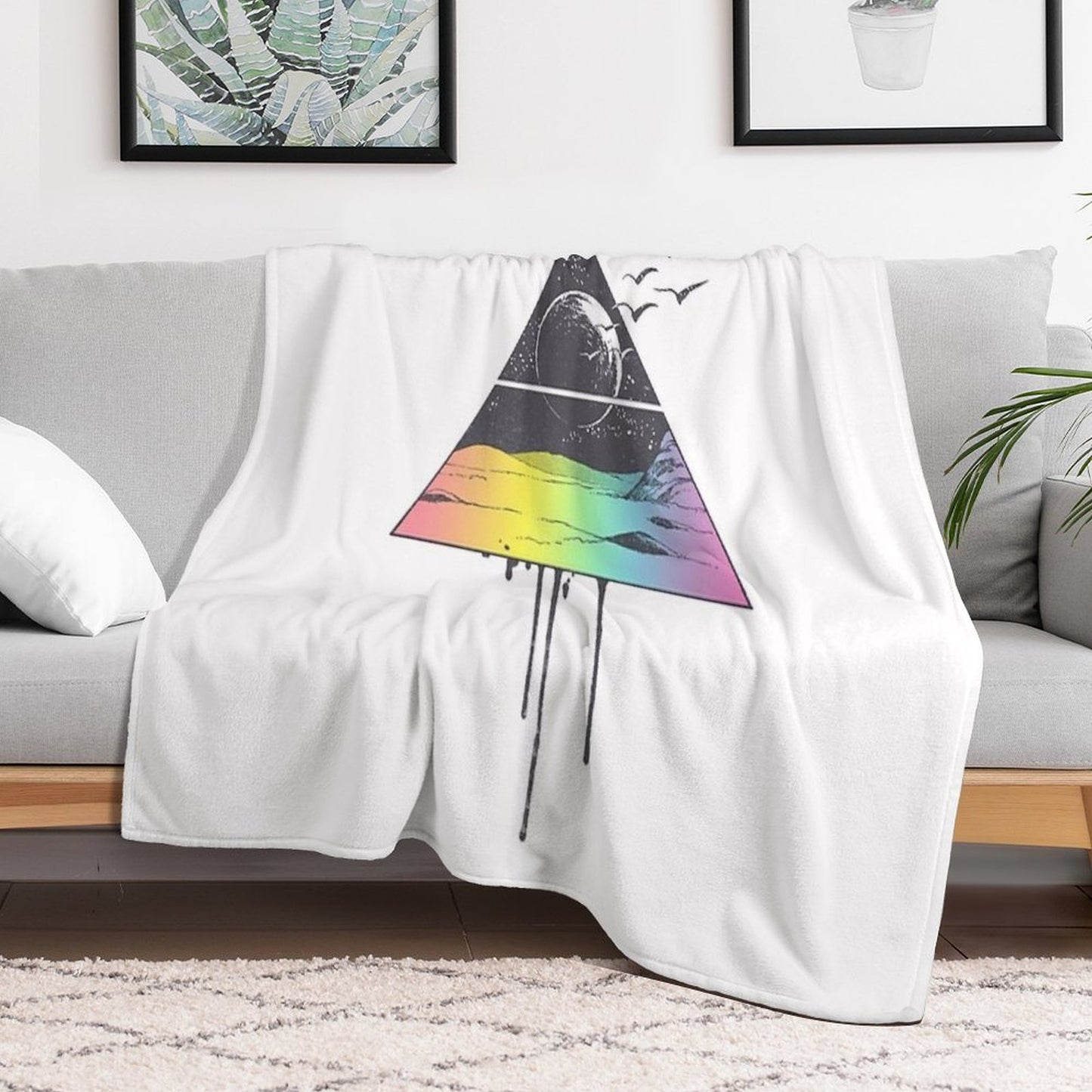 Breathe Throw Blanket