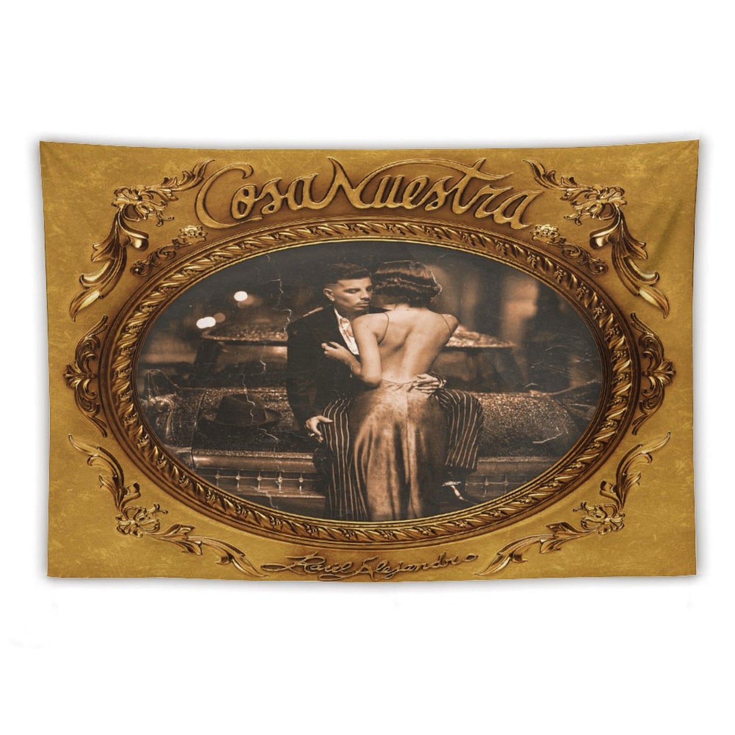 Rauw Alejandro - Cosa Nuestra (English Translation) Tapestry