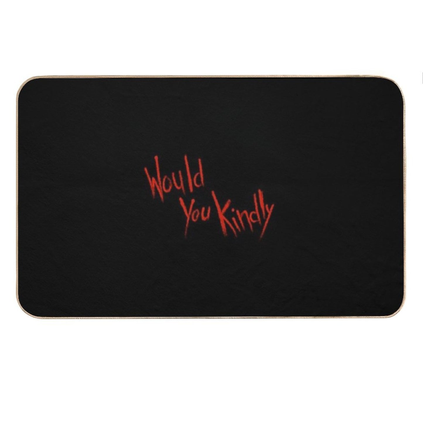 Would You Kindly Bath Mat