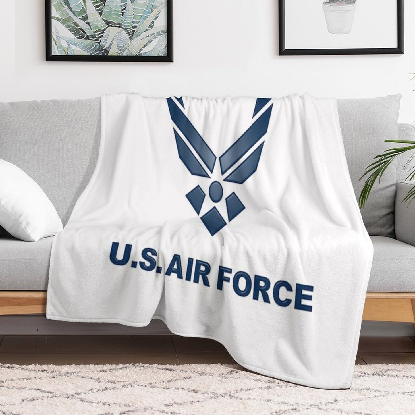 U. S. Air Force Symbol Throw Blanket