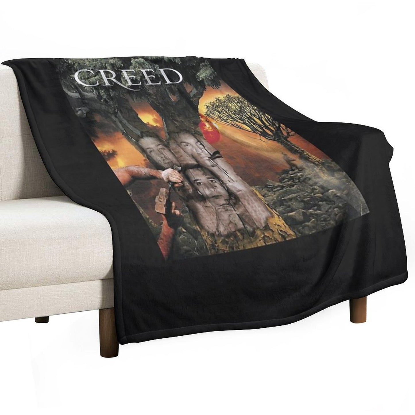 Creed Weathered Throw Blanket