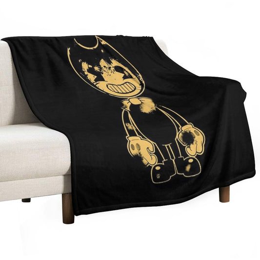 Bendy And The Ink Machine Throw Blanket