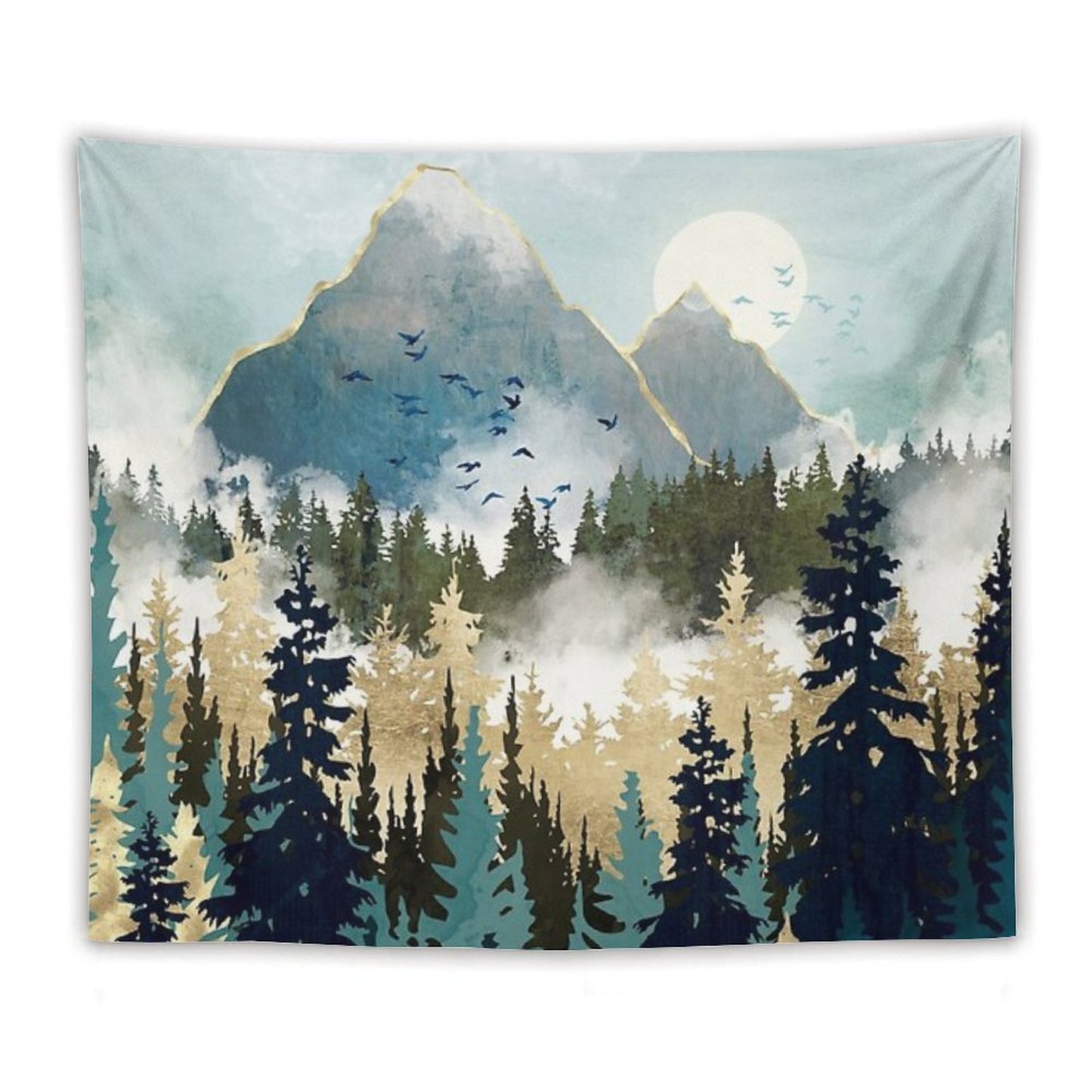 Misty Pines Tapestry