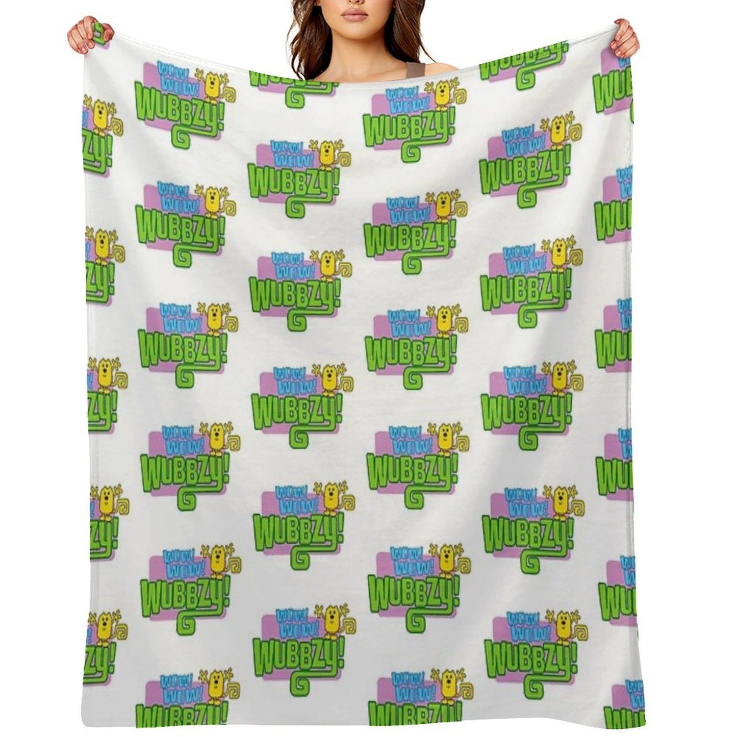 Wow Wow Wubbzy Throw Blanket