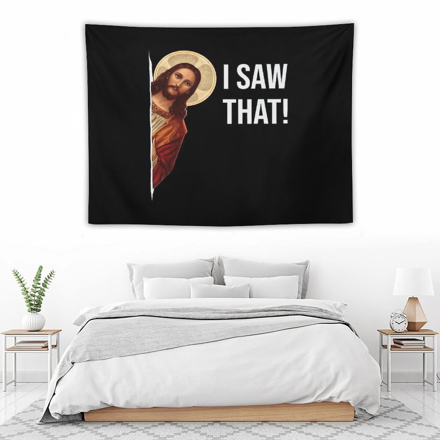 Jesus Meme I Saw That Tapestry