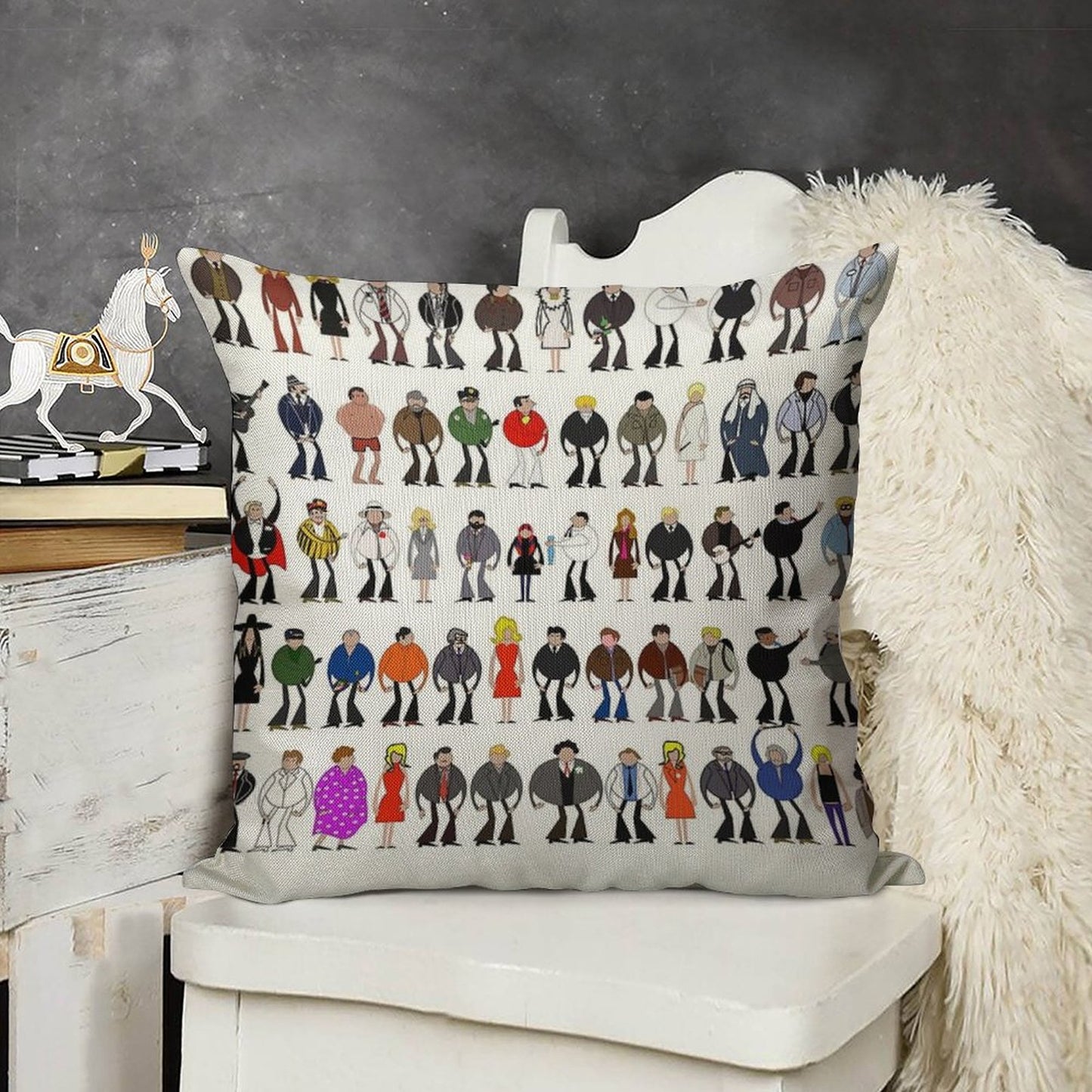 Columbo - The Murderers Linen Throw Pillow Cover