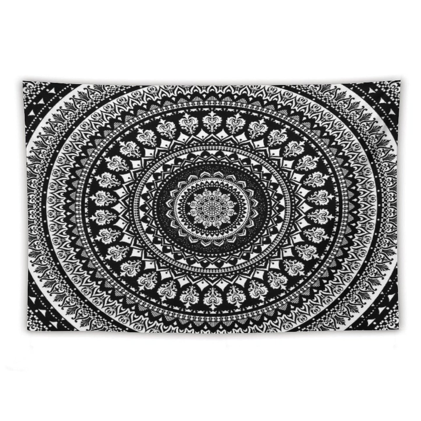 Mandala Monochrome 2 Tapestry