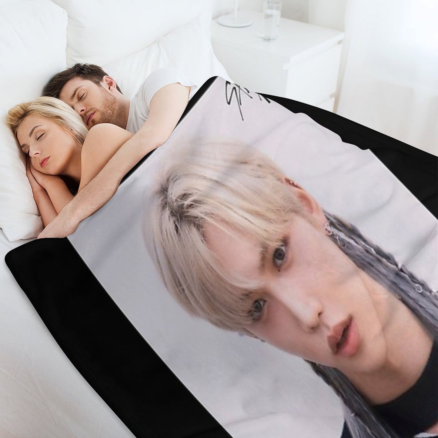 Stray Kids - Felix - Kpop Throw Blanket