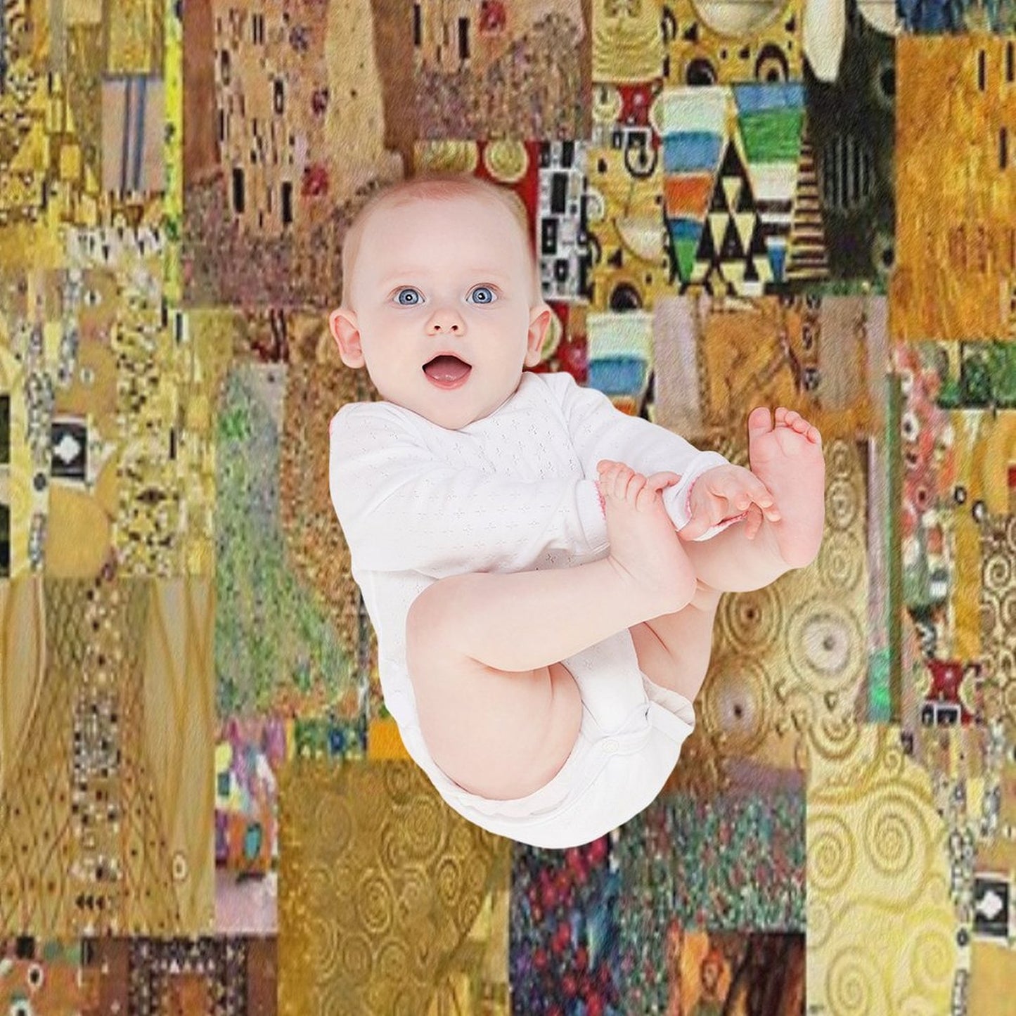 Gustav Klimt Throw Blanket