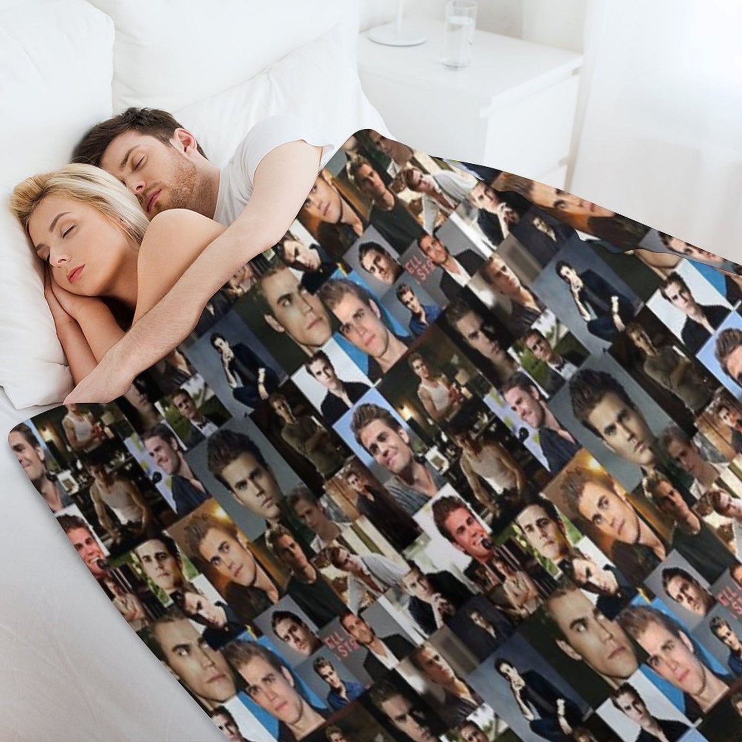 Paul Wesley Throw Blanket
