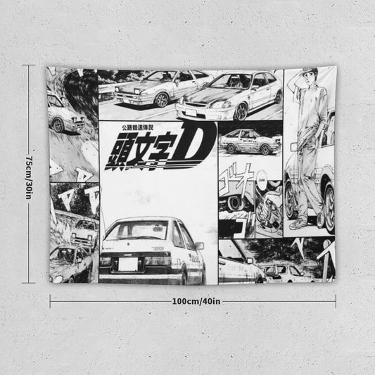 Initial D Tapestry