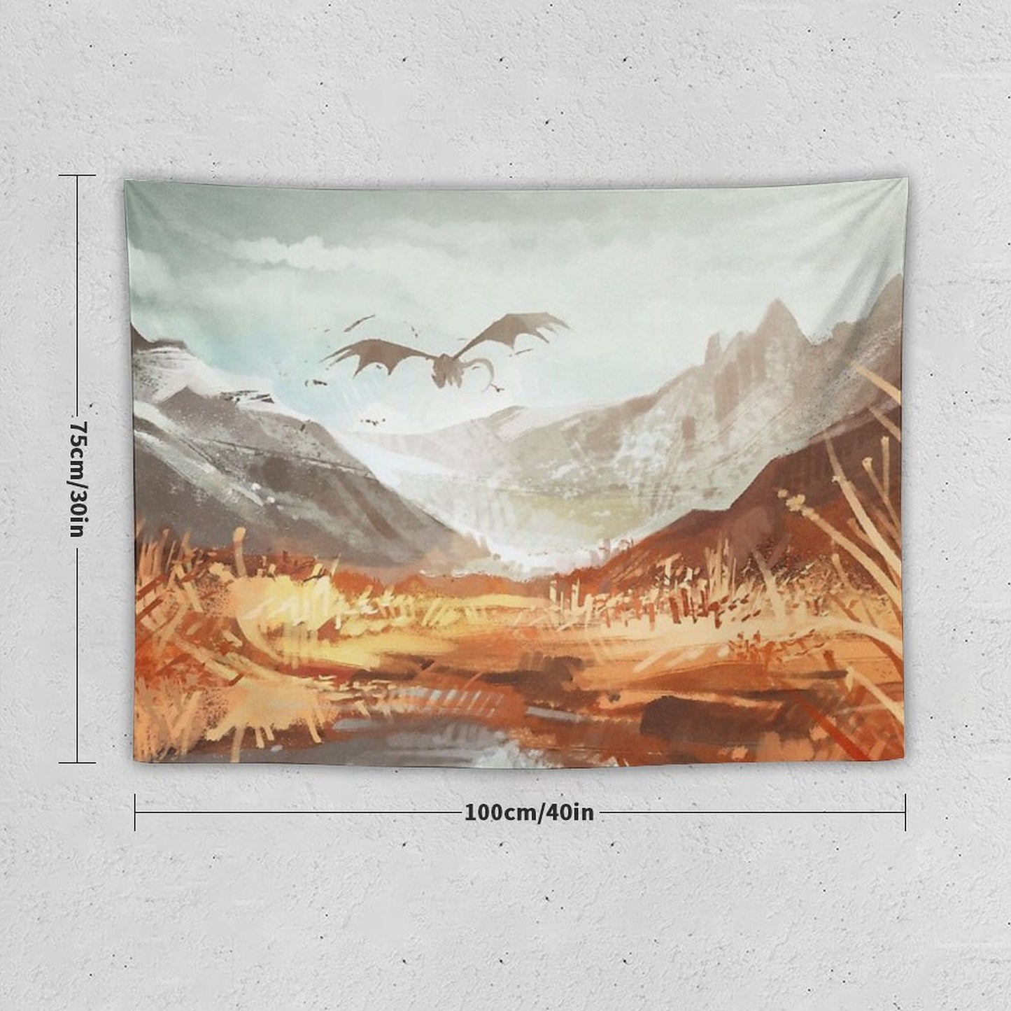 Mountains Cold Tapestry