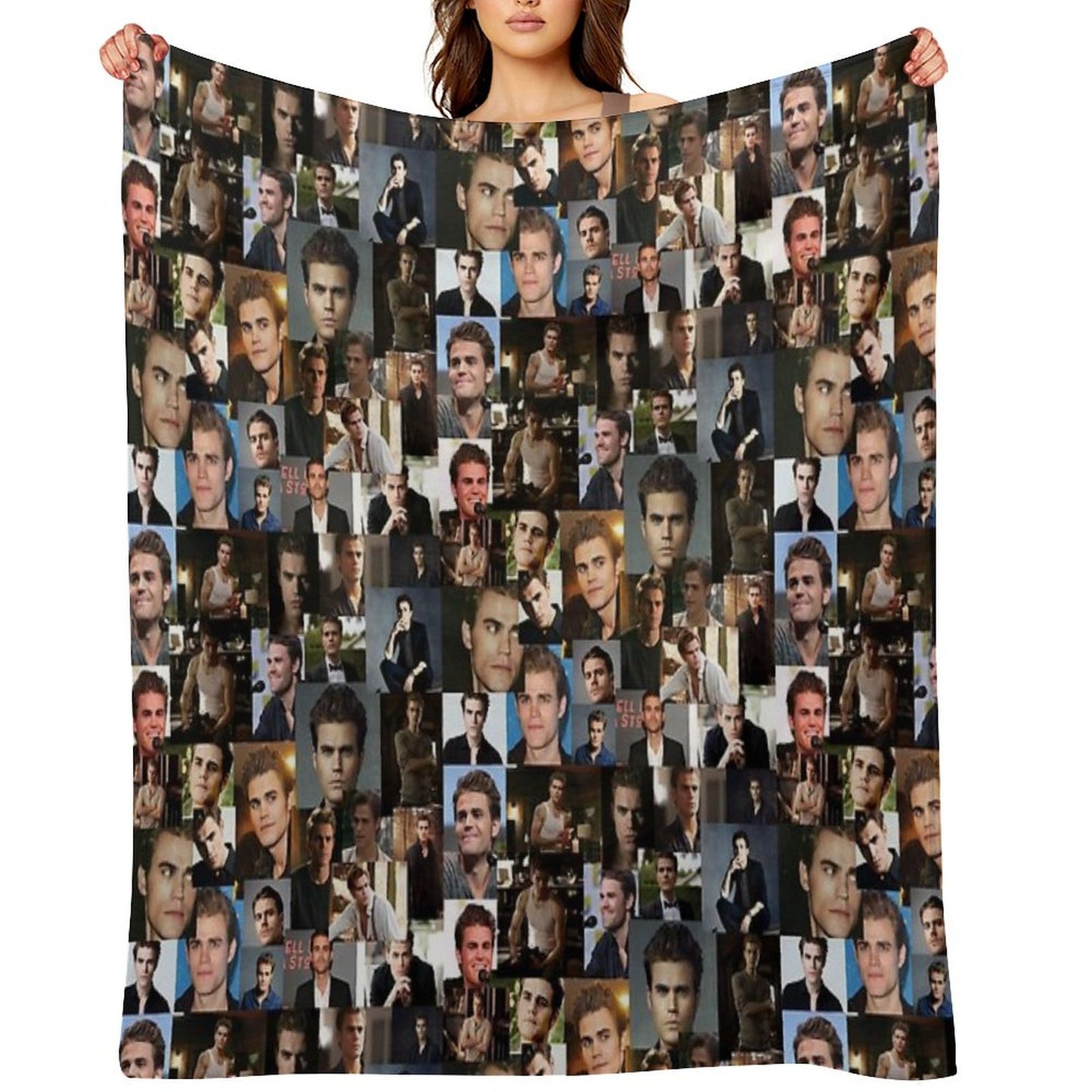 Paul Wesley Throw Blanket