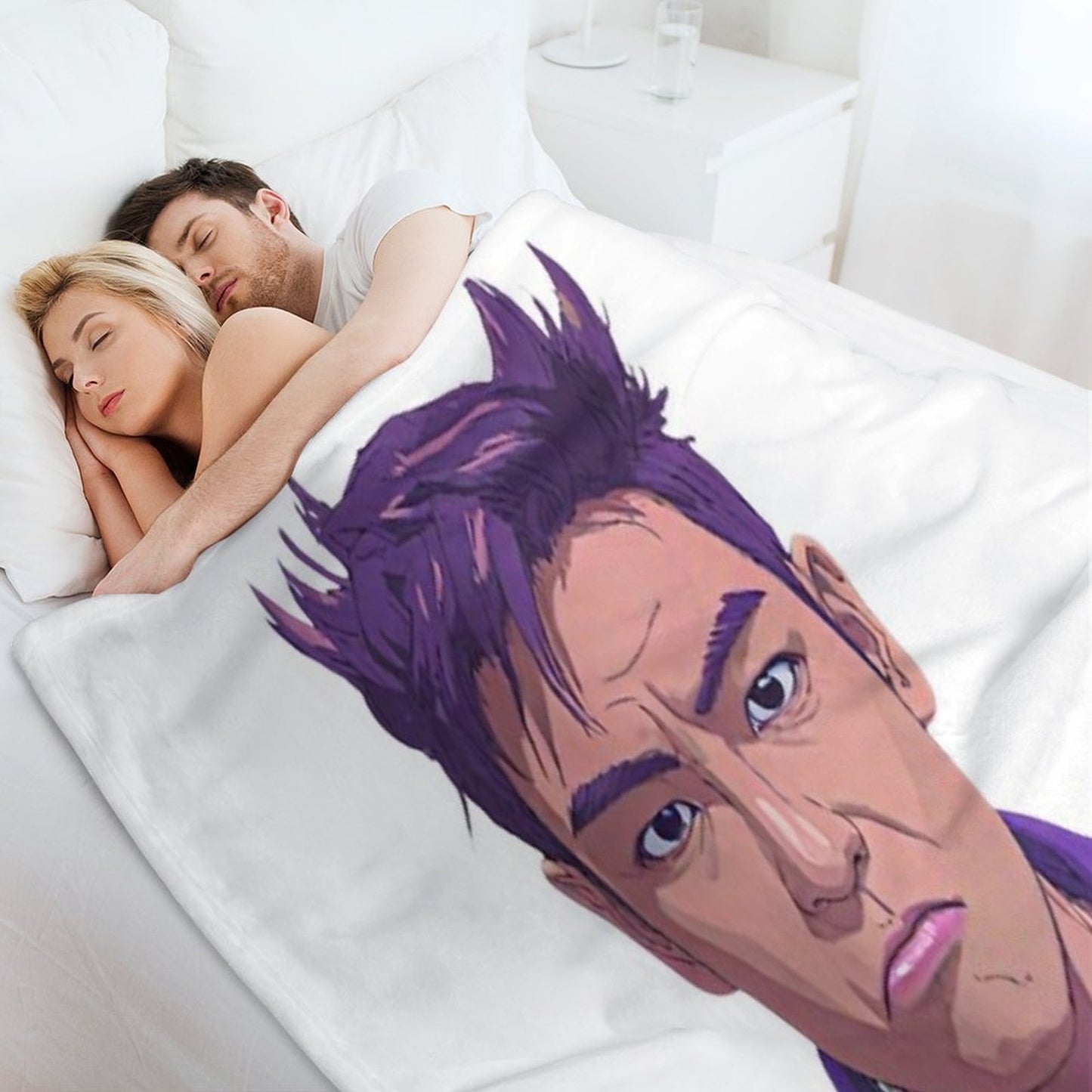 Thanos Player 230 Squid Game Throw Blanket
