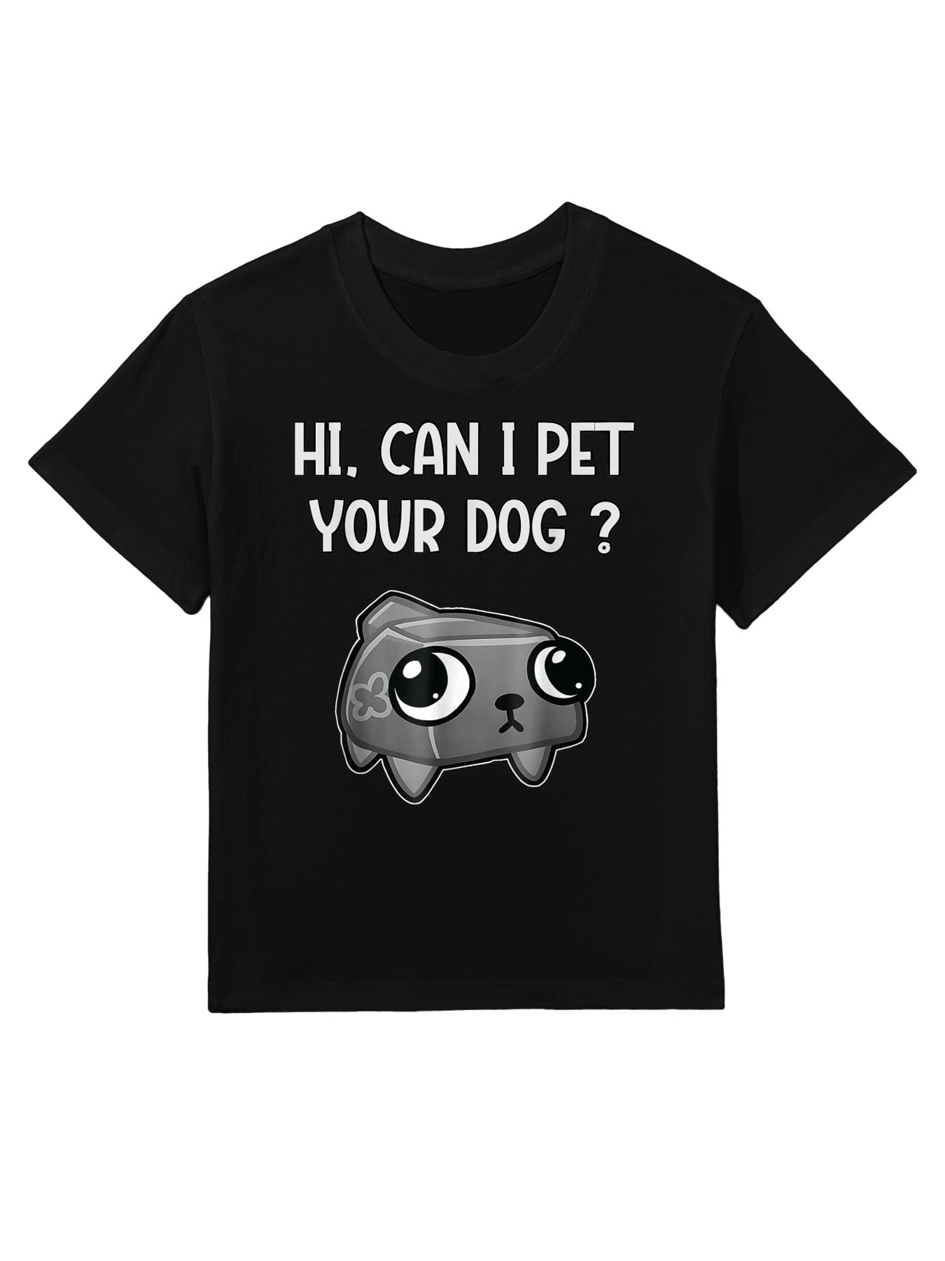 Dandy's World Pebble Can I Pet Your Dog Dandy's World Kids T-Shirt