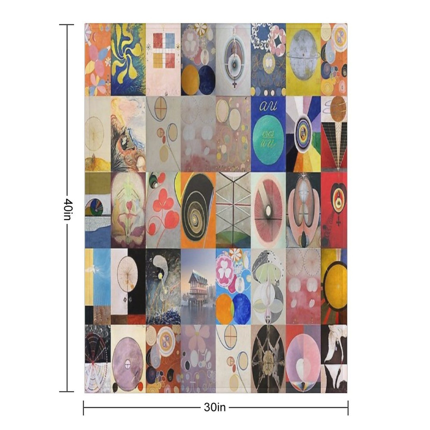 Hilma Af Klint Throw Blanket