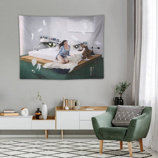 Si Abro Los Ojos No Es Real Tapestry