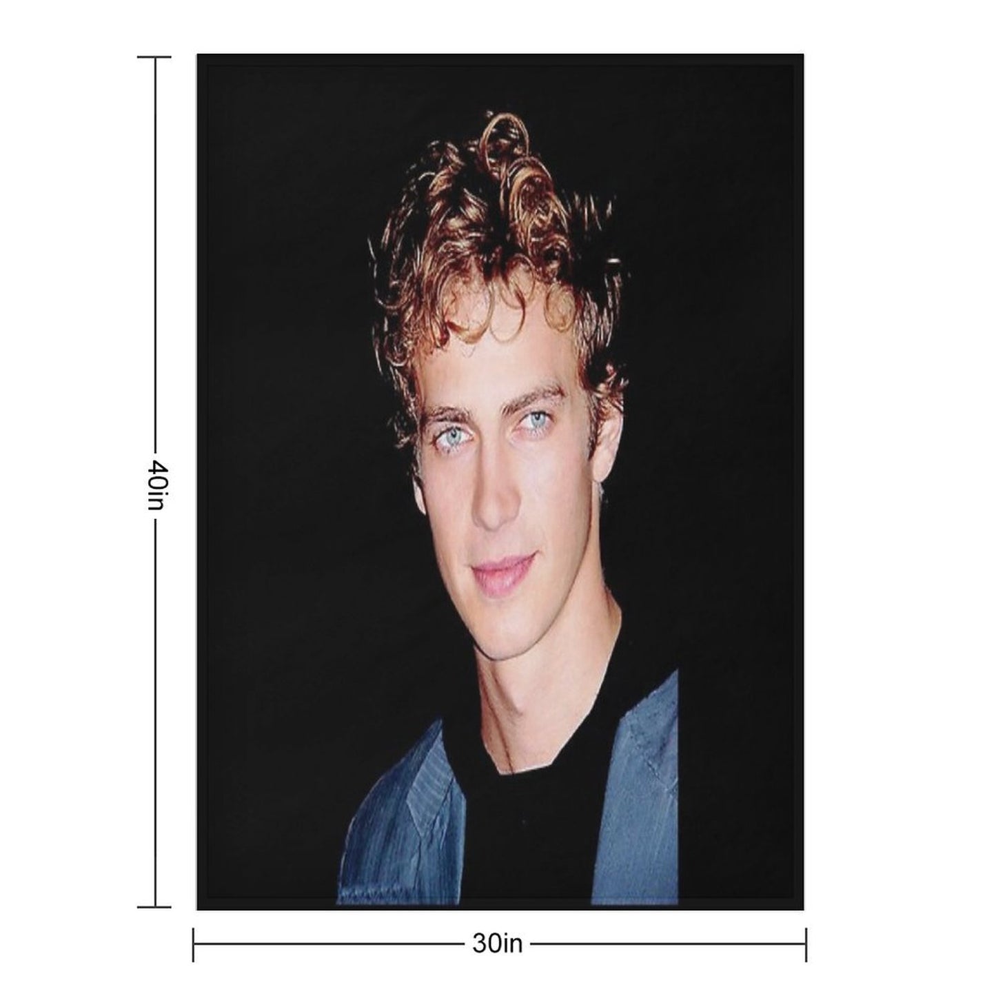 Hayden Christensen Throw Blanket