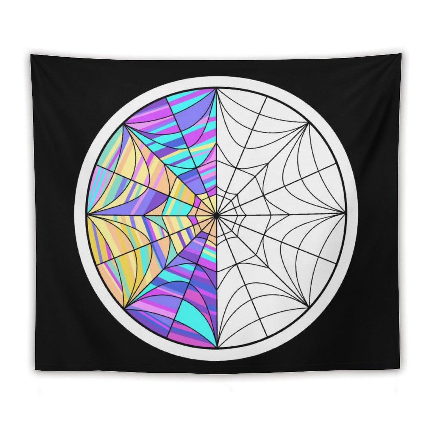 Wednesday Addams Birthday Decorations Tapestry