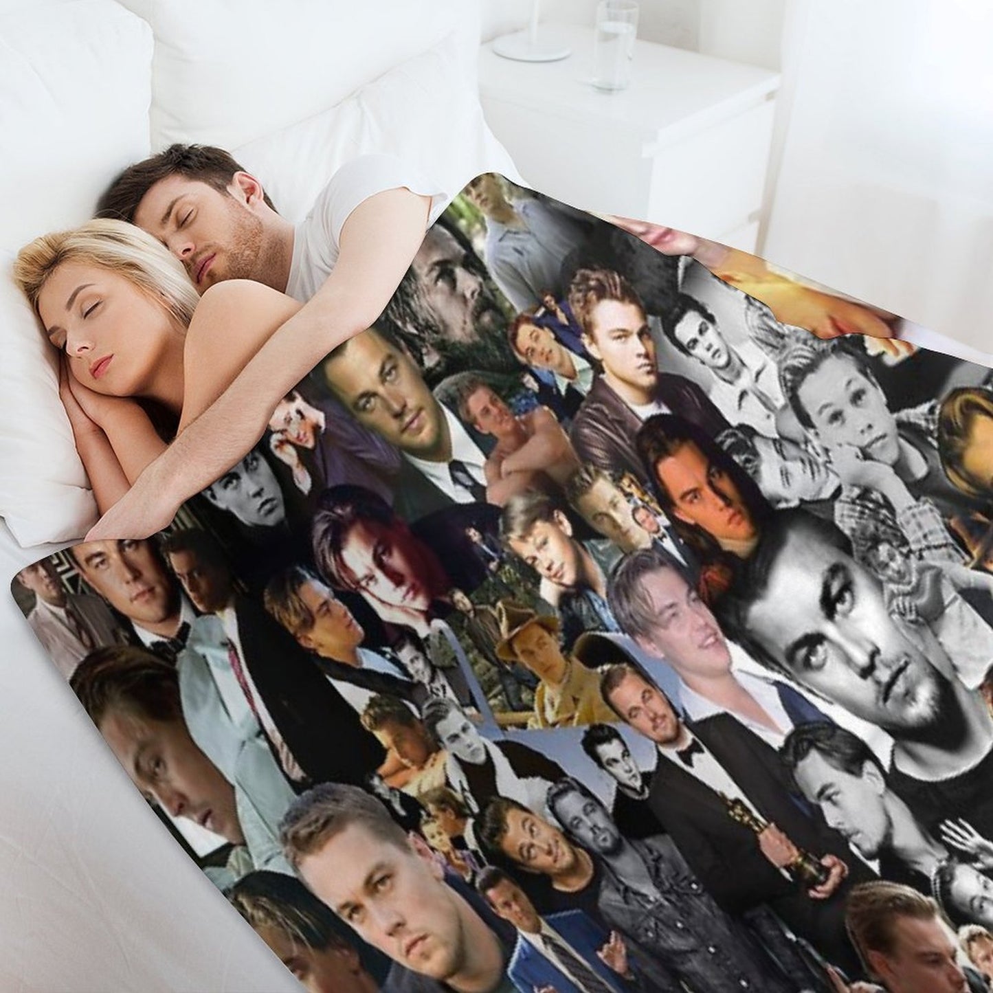 Leo DiCaprio Throw Blanket