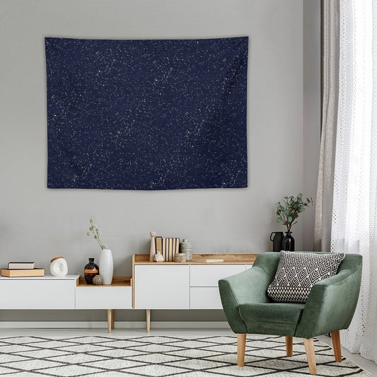 Starry Night Constellations Tapestry