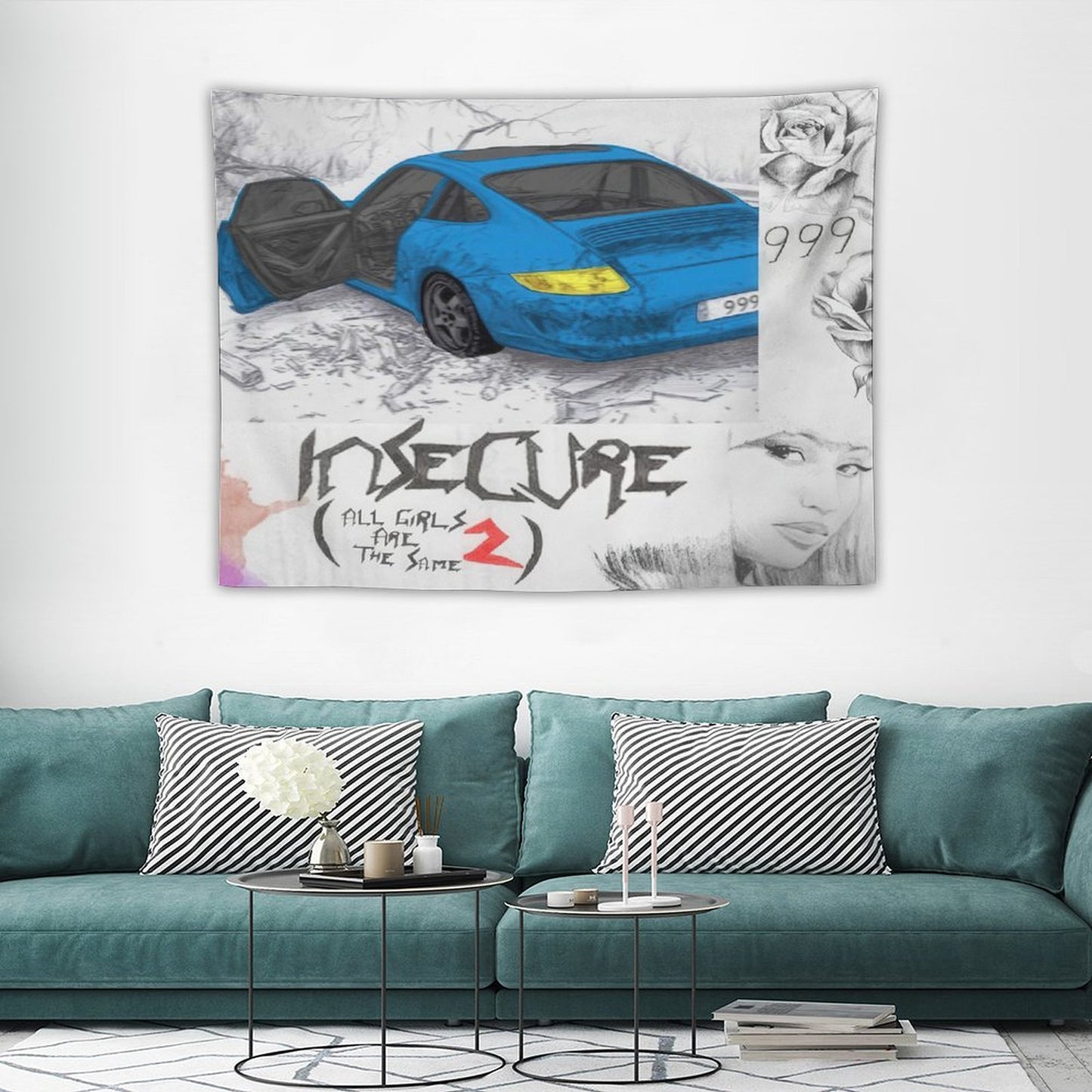 Juice Rapper Wrld AGATS2 Tapestry