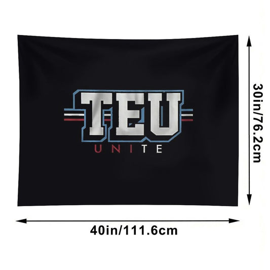 Tight End University TEU Unite Tapestry