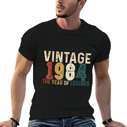 Vintage 1984 Legend 40th Birthday Gifts For Men Women Relaxed-fit T-Shirt