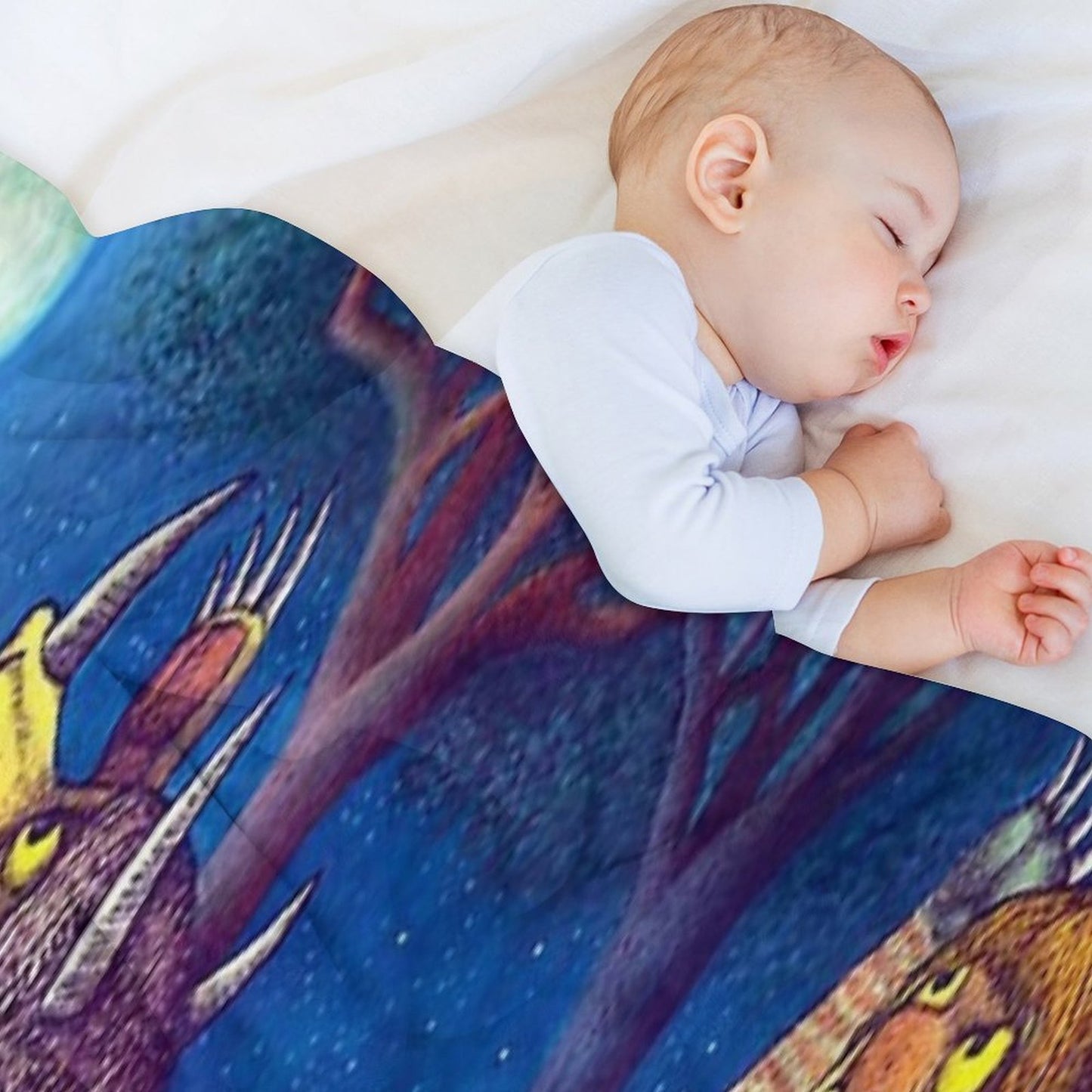 Where The Wild Things Are Throw Blanket